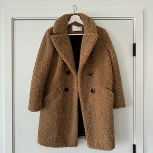 Zara teddy coat